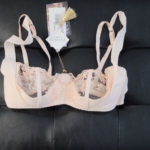 Women's Lace Bra - Cream